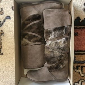 italian suede boots